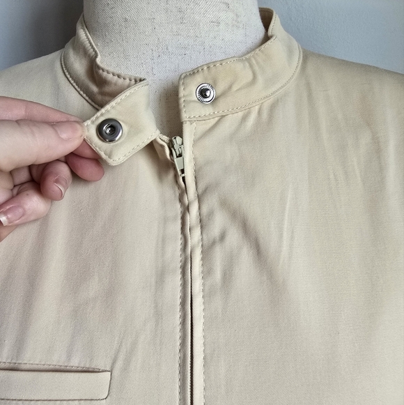 ZARA New Blogger Fav Ivory Belted Tailored Vest Waistcoat Womens Size Large - Picture 5 of 12